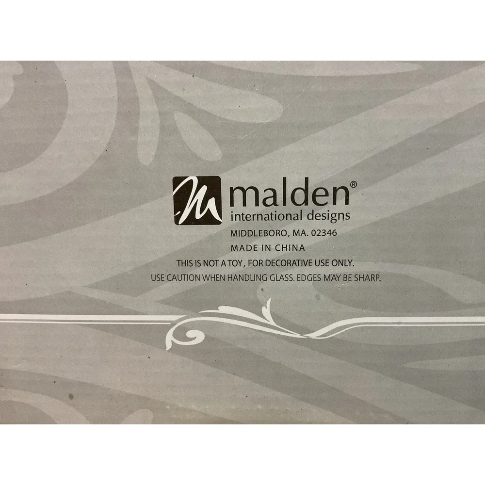 Malden Designs 4x6 Life Moments Quote Photo Frame Black Gold 4276-46